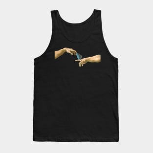 Michelangelo's Blue Parrotlet Tank Top